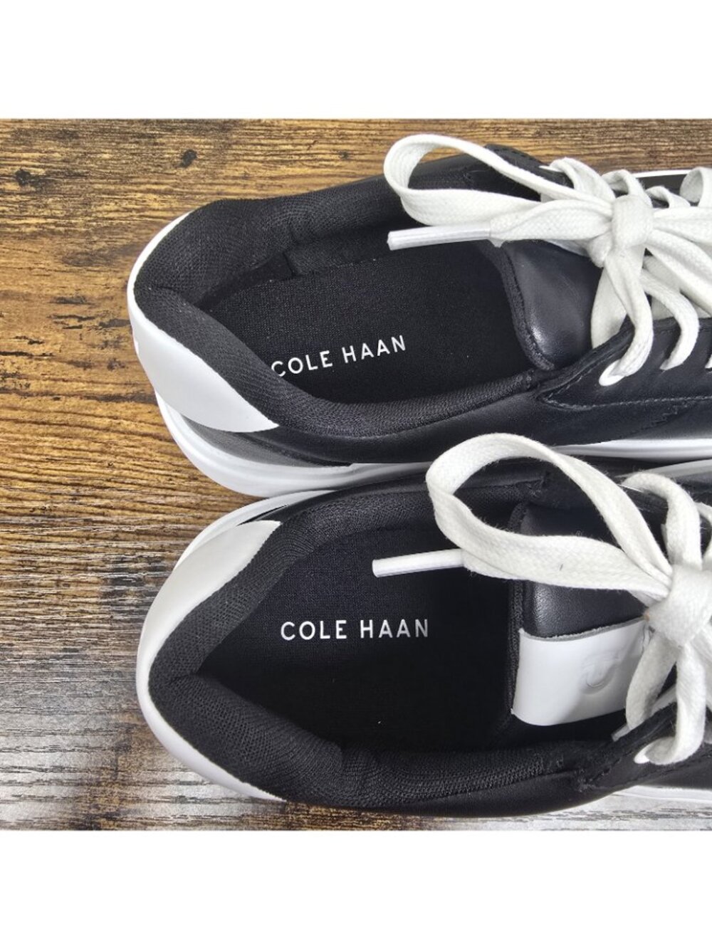 NEW Cole Haan Womens GC Coaster Sneakers Grand Crosscourt Black 6 B - Picture 10 of 10